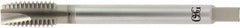 OSG - M20x1.50, 3 Flute, HR Finish, Powdered Metal Spiral Point Tap - Plug Chamfer, Right Hand Thread, 4-29/32" OAL, 2-7/32" Thread Length, 0.76" Shank Diam, 6H Class of Fit, Series 338NI - Exact Industrial Supply