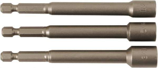 Wiha - 1/4" Drive, Nut Setter Screwdriver Bit - 4" OAL - All Tool & Supply