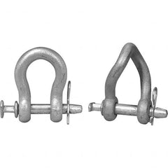 Campbell - Shackles Nominal Chain Size: 7/8 Load Limit (Ton): 8.00 - All Tool & Supply