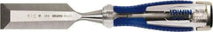 Irwin - 1-1/4" Blade Width Wood Chisel - Acetate Handle - All Tool & Supply