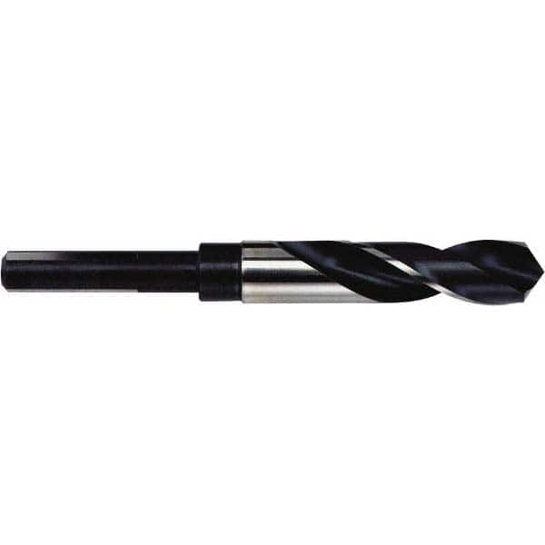 Irwin - 1-3/8" Drill, 118° Point, High Speed Steel Silver Deming & Reduced Shank Drill Bit - All Tool & Supply