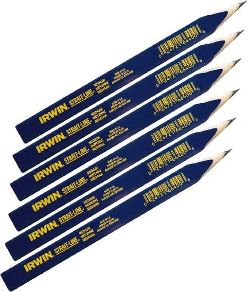 Irwin - Carpenter Pencils Type: Carpenter Pencil Material: Soft Lead - All Tool & Supply