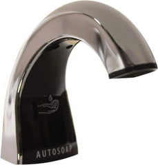 Rubbermaid - 800 to 1600 mL Liquid Soap Dispenser Hardware - Metal & Plastic, Counter Mounted, Chrome/Black - All Tool & Supply