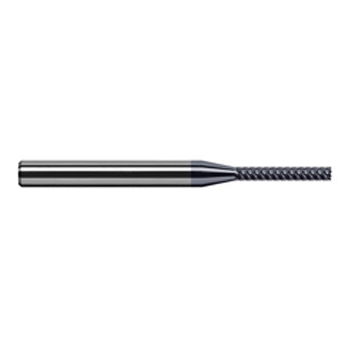 ‎Variable Helix End Mills for Exotic Alloys - Finishers - 0.1250″ (1/8″) Cutter Diameter × 1.2500″ (1-1/4″) Length of Cut Carbide Square End Mill Finisher for Exotic Alloys, 7 Flutes, AlTiN Nano Coated - Exact Industrial Supply