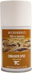 Rubbermaid - 5.3 oz Air Freshener Dispenser Aerosol Refill - Cinnamon Spice, Compatible with Microburst 9000 Dispensers - All Tool & Supply