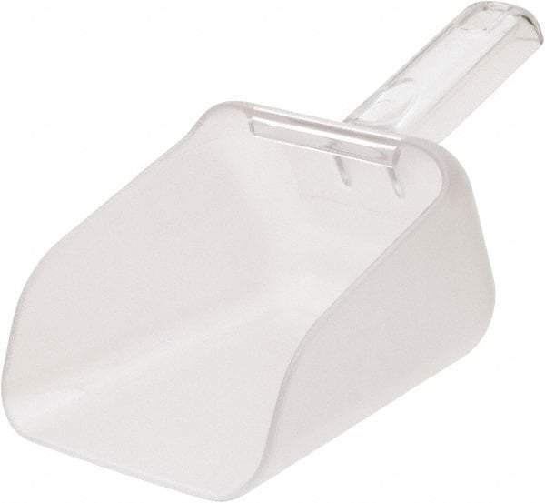 Rubbermaid - 32 oz Clear Polycarbonate Flat Bottom Scoop - 4.8" Wide x 4.7" Deep Bowl, 10.8" OAL - All Tool & Supply