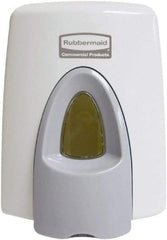 Rubbermaid - 400 mL Foam Seat Cleaner System Dispenser - Plastic, Wall Mounted, White - All Tool & Supply