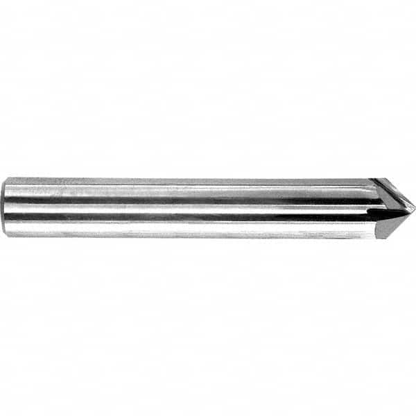 Melin Tool - 3/4" Diam 4 Flute Single End Solid Carbide Chamfer Mill - All Tool & Supply