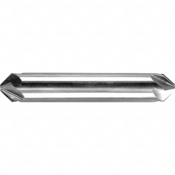 Melin Tool - 3/4" Head Diam, 3/4" Shank Diam, 6 Flute 60° High Speed Steel Countersink - All Tool & Supply