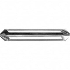 Melin Tool - 3/4" Head Diam, 3/4" Shank Diam, 6 Flute 60° High Speed Steel Countersink - All Tool & Supply