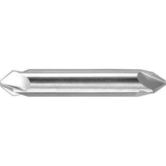 Melin Tool - 5/16" Head Diam, 5/16" Shank Diam, 4 Flute 120° High Speed Steel Countersink - All Tool & Supply