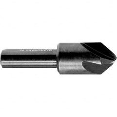 Melin Tool - 3/16" Head Diam, 3/16" Shank Diam, 4 Flute 120° High Speed Steel Countersink - All Tool & Supply