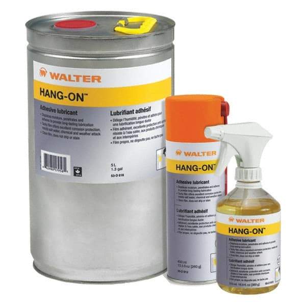 WALTER Surface Technologies - 20 mL Bottle Non-Dripping Film Penetrant/Lubricant - Clear, -31°F to 390°F - All Tool & Supply