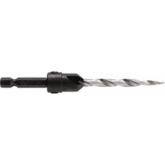 Irwin - Adjustable-Depth Drill Countersinks Cutter Head Diameter (Inch): 7/16 Drill Size Compatibility (Decimal Inch): 0.2188 - All Tool & Supply