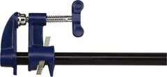 Irwin - 3/4" Pipe, 2-1/2" Throat Depth, Clutch & Deep Throat Pipe Clamp - For Use with Unthreaded Pipe - All Tool & Supply