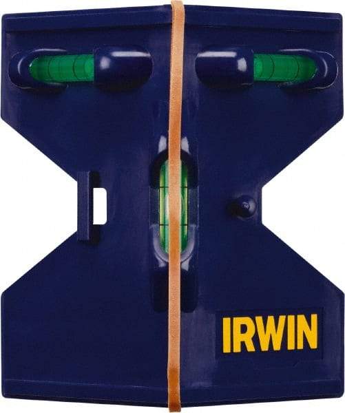 Irwin - Post Levels Number of Vials: 3 Vial Types: (1) Plumb; (2) Level - All Tool & Supply