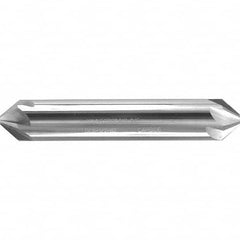 Melin Tool - 3/4" Head Diam, 3/4" Shank Diam, 6 Flute 90° Solid Carbide Countersink - All Tool & Supply