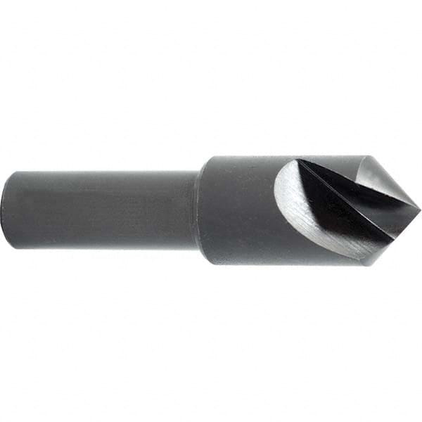 Melin Tool - 3" Head Diam, 3/4" Shank Diam, 1 Flute 90° High Speed Steel Countersink - All Tool & Supply