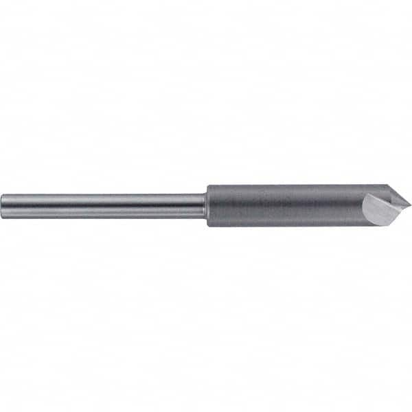 Melin Tool - 5/8" Head Diam, 3/8" Shank Diam, 1 Flute 82° High Speed Steel Countersink - All Tool & Supply