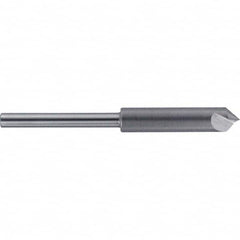 Melin Tool - 1/2" Head Diam, 3/8" Shank Diam, 1 Flute 82° High Speed Steel Countersink - All Tool & Supply