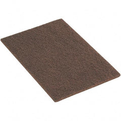 WALTER Surface Technologies - Coarse Grade, Aluminum Oxide Hand Pad - Tan, 6" Wide x 9" Long, Nonwoven - All Tool & Supply