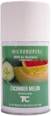 Rubbermaid - 5.3 oz Air Freshener Dispenser Aerosol Refill - Cucumber Melon, Compatible with Microburst 9000 Dispensers - All Tool & Supply