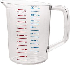 Rubbermaid - 2 Quart Polycarbonate Measuring Cup - 125 ml Graduation - All Tool & Supply