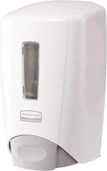 Rubbermaid - 500 mL Foam/Liquid Hand Soap Dispenser - Plastic, Wall Mounted, White - All Tool & Supply