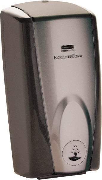 Rubbermaid - Foam Hand Soap Dispenser - Plastic, Wall Mounted, Black - All Tool & Supply