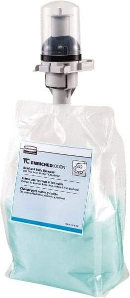 Rubbermaid - 1,300 mL Dispenser Refill Fresh Spring Hair & Body Wash - Teal - All Tool & Supply