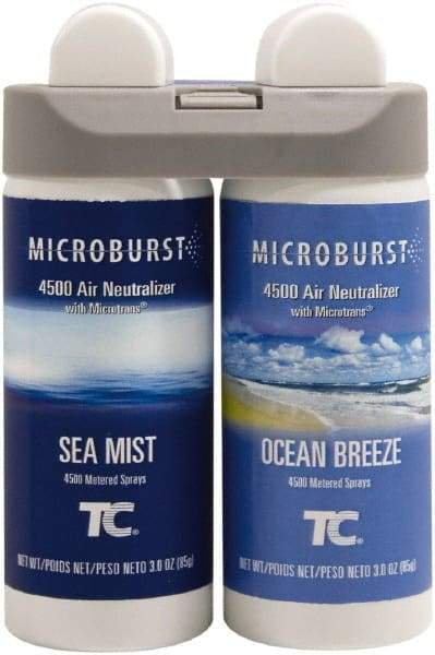 Rubbermaid - 3 oz Air Freshener Dispenser Aerosol Refill - Ocean Breeze, Compatible with Duet Dispensers - All Tool & Supply