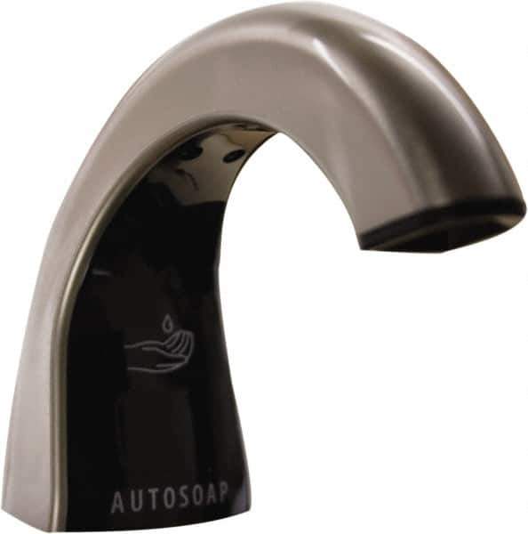 Rubbermaid - 800 to 1600 mL Liquid Soap Dispenser Hardware - Metal & Plastic, Counter Mounted, Chrome/Black - All Tool & Supply