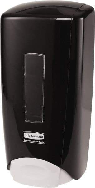 Rubbermaid - 1000 to 1300 mL Foam/Liquid Hand Soap Dispenser - Plastic, Wall Mounted, Black - All Tool & Supply