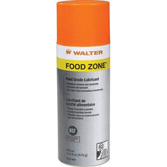 WALTER Surface Technologies - 400 mL Aerosol Penetrant/Lubricant - Light Yellow, 14°F to 356°F, Food Grade - All Tool & Supply