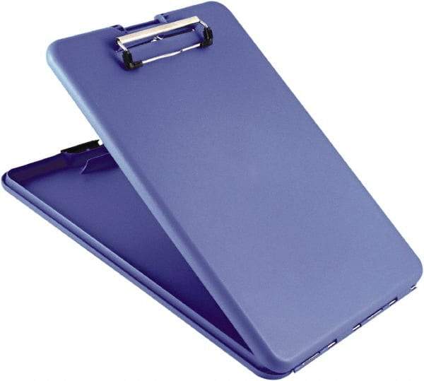 Saunders - 1-1/4" Long x 9-1/2" Wide, Clip Board - Blue - All Tool & Supply