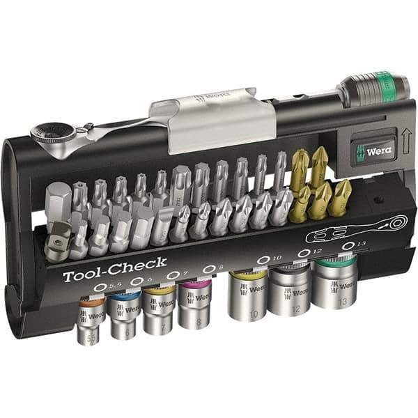 Wera - Screwdriver Bit Sets Type: Bit Set Drive Size: 1/4 (Inch) - All Tool & Supply