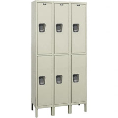 Hallowell - 6 Door, 2 Tier, Premium Wardrobe Lockers - All Tool & Supply