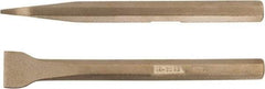 Ampco - Stiff Aluminum Bronze Alloy Straight Scraper - 1-1/4" Blade Width - All Tool & Supply