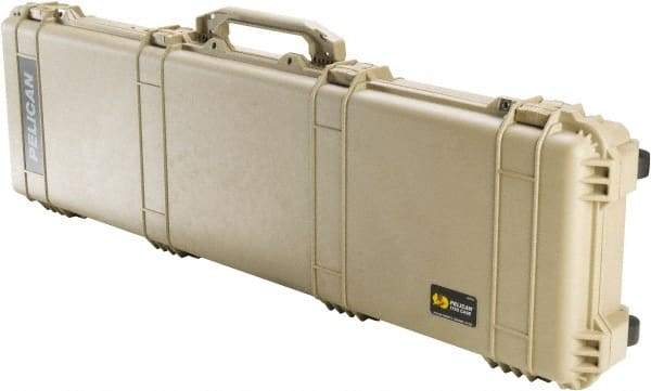 Pelican Products, Inc. - 16" Wide x 6-1/8" High, Long Gun Case - Tan, Polyethylene - All Tool & Supply