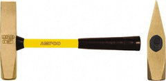 Ampco - 5 Lb Head Nonsparking Cutoff Hammer - 15" OAL, 15" Long Fiberglass Handle - All Tool & Supply