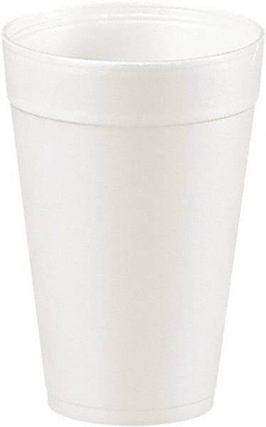 DART - Foam Drink Cups, 32 oz, 25/Bag, 20 Bags/Carton - White - All Tool & Supply