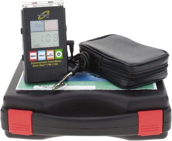 PRO-SAFE - Anti-Static Monitors & Testers Type: ESD Field Meter Power Source: Battery - All Tool & Supply