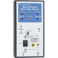 PRO-SAFE - Anti-Static Monitors & Testers Type: Wrist Strap Tester Power Source: Plug-In - All Tool & Supply