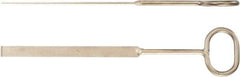 Ampco - 31-1/2" Long Blade, Nickel-Aluminum-Bronze Alloy, Square Point, Gasket Knife - 49" OAL - All Tool & Supply