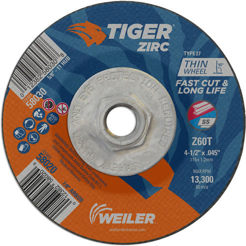 ‎58030 4-1/2 X .045 TIGER