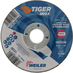 ‎4-1/2X1/4 TIGER INOX TYPE 27 - All Tool & Supply