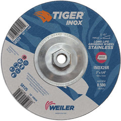 7X1/4 TIGER INOX TYPE 27 GRIND WHL - All Tool & Supply