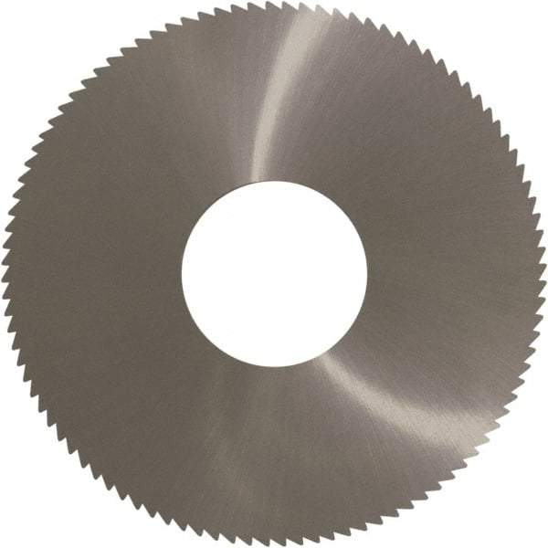 Controx - 1" Diam x 0.01" Blade Thickness x 3/8" Arbor Hole Diam, 40 Tooth Slitting and Slotting Saw - Arbor Connection, Right Hand, Uncoated, Solid Carbide, Concave Ground - All Tool & Supply