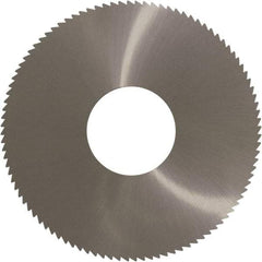 Controx - 1" Diam x 0.014" Blade Thickness x 3/8" Arbor Hole Diam, 40 Tooth Slitting and Slotting Saw - Arbor Connection, Right Hand, Uncoated, Solid Carbide, Concave Ground - All Tool & Supply