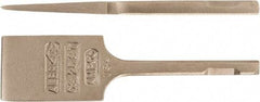 Ampco - 2" Head Width, 7-3/4" OAL, 5/8" Shank Diam, Scaling Chisel - Square Drive, Square Shank - All Tool & Supply